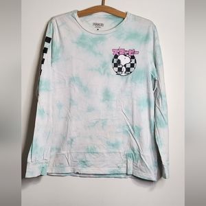 Snoopy Japanese Tie Dye Long Sleeve Shirt